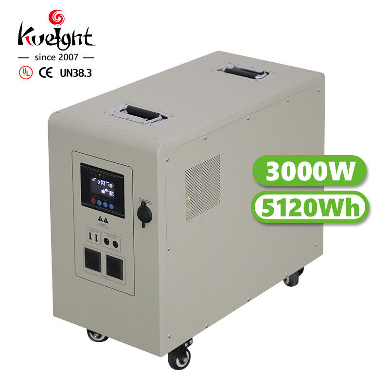Taşınabilir 3kw Güneş Ev Güç İstasyonu MPPT Taşınabilir Güneş Enerjisi Sistemi İstasyonu