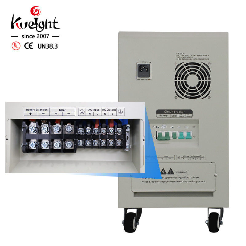 Taşınabilir 3kw Güneş Ev Güç İstasyonu MPPT Taşınabilir Güneş Enerjisi Sistemi İstasyonu